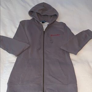 Moosejaw Zip-up hoodie gray (size M)